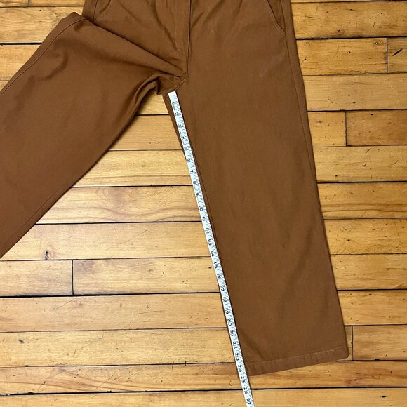 ANTHROPOLOGIE See U Soon Linen Blend High Rise Cropped Pants, Size 4 - Picture 9 of 10